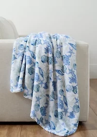 Underwater Plush Throw Blanket