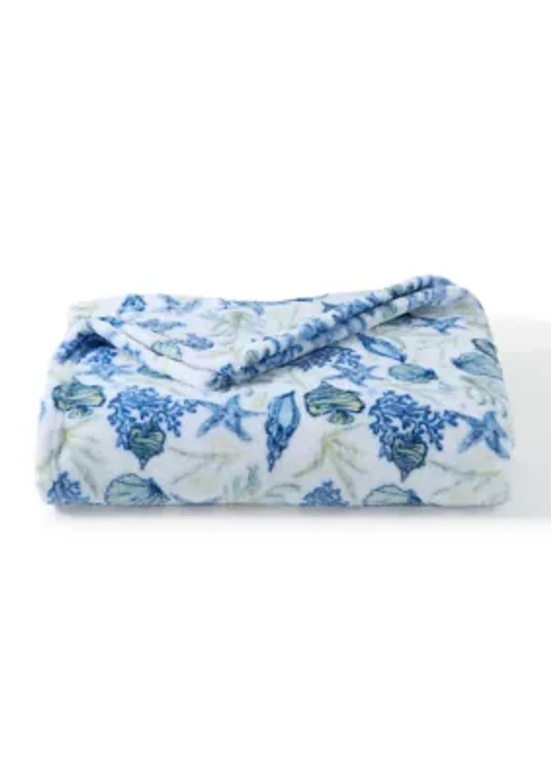 Underwater Plush Throw Blanket
