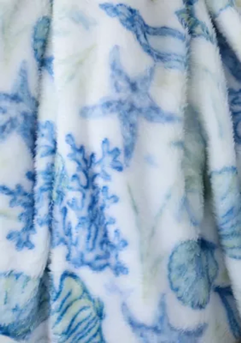Underwater Plush Throw Blanket