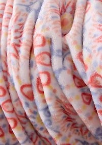 Medallion Plush Throw Blanket