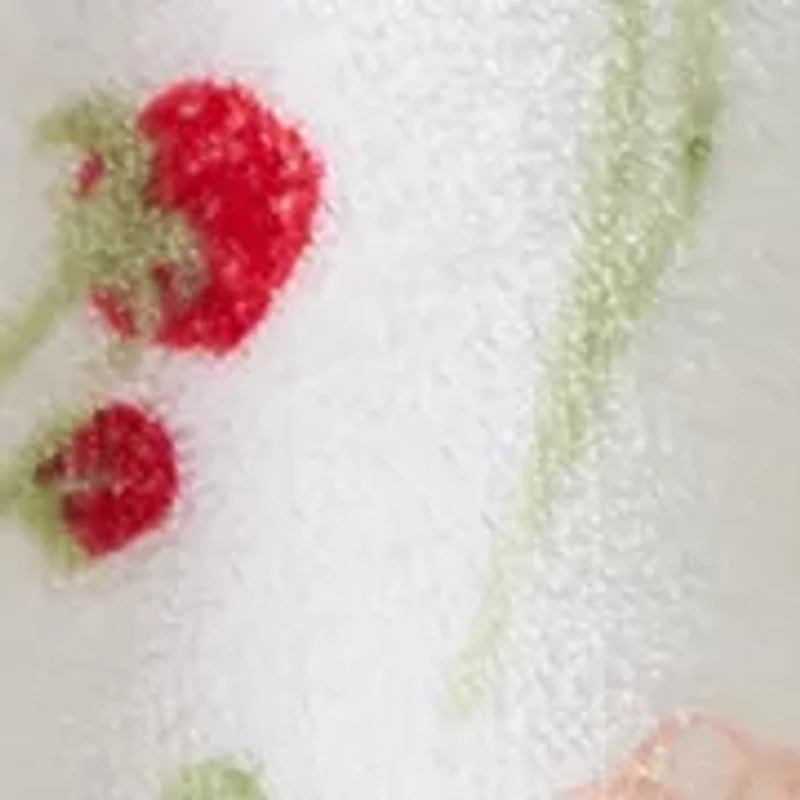 Strawberry Fields Plush Throw