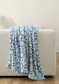 Medallion Plush Throw Blanket