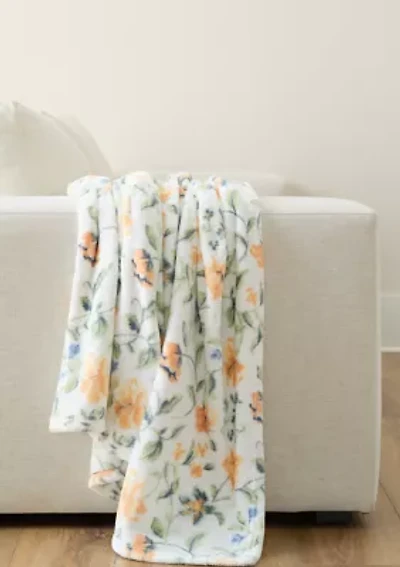 Vines Plush Throw