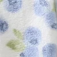 Blueberries Plush Throw
