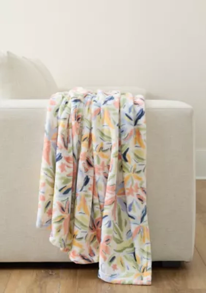 Art Pop Plush Throw