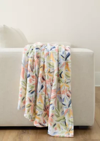 Art Pop Plush Throw