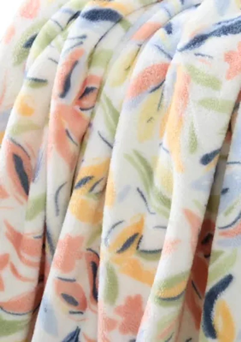 Art Pop Plush Throw