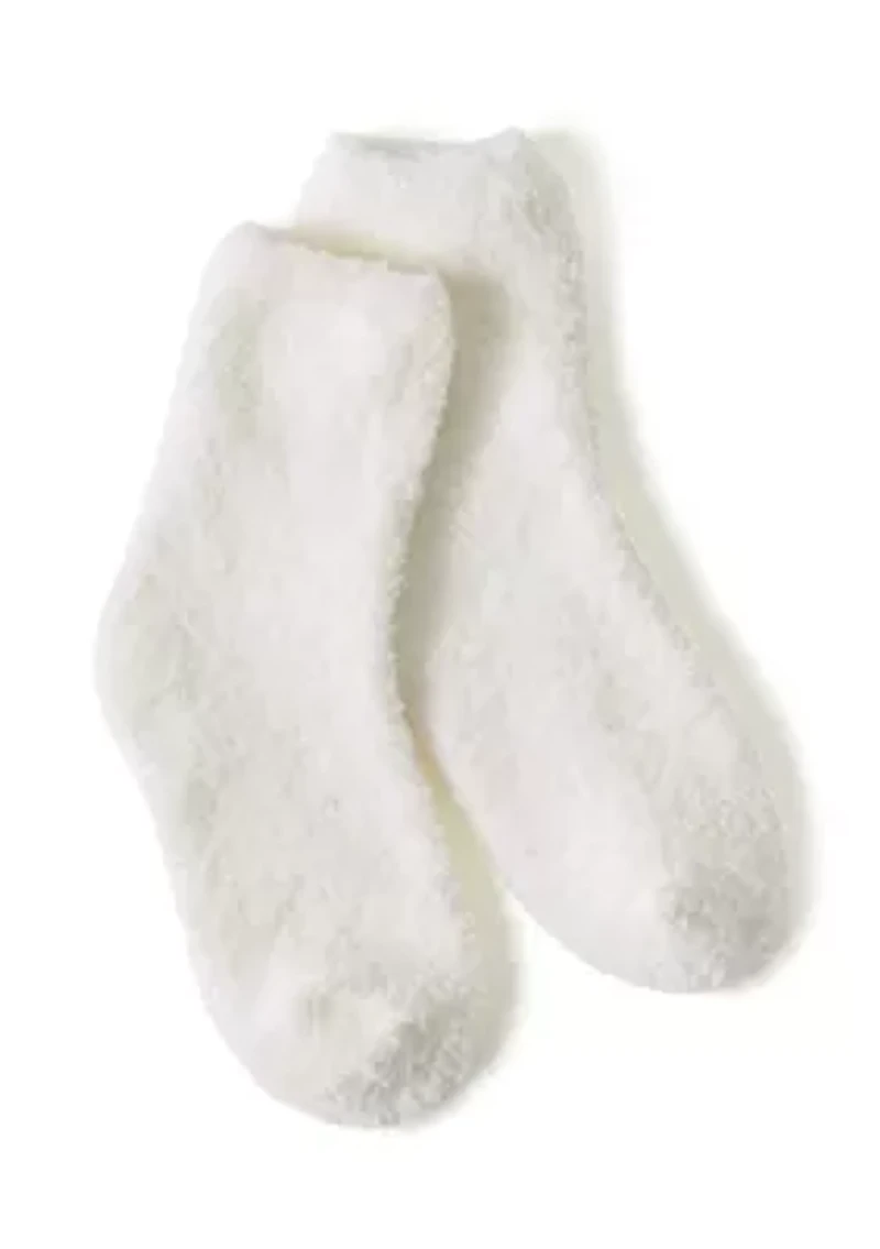 Shearling Throw Blanket and Cozy Sock Set