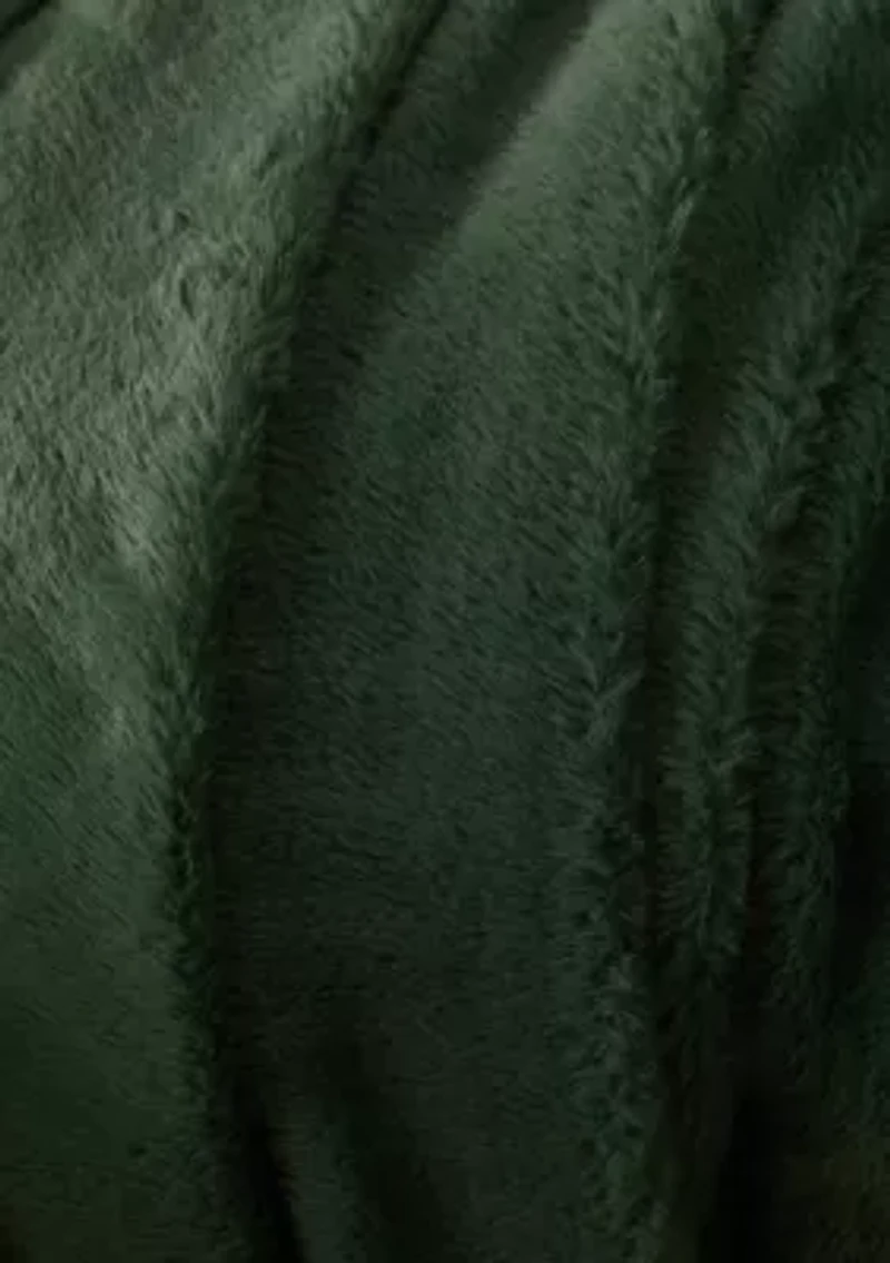 Shearling Throw Blanket and Cozy Sock Set