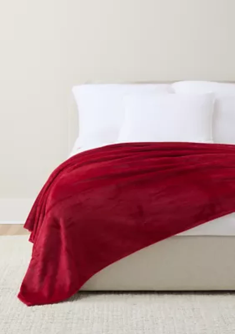 Solid Plush Blanket