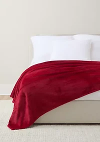 Solid Plush Blanket