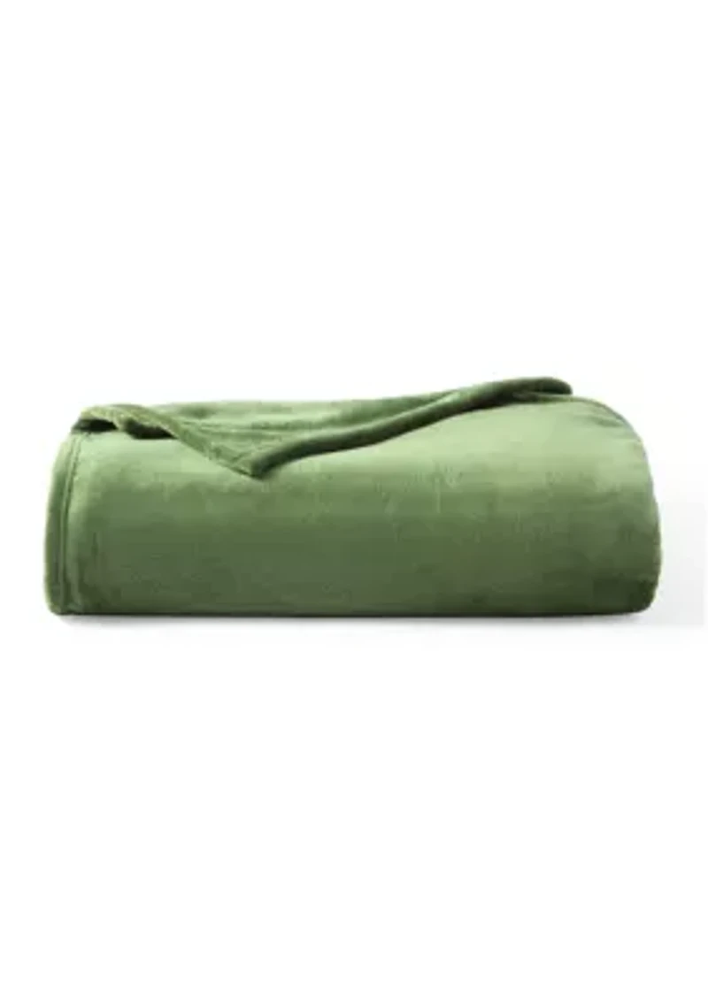Solid Plush Blanket
