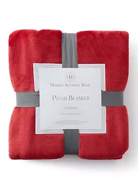 Solid Plush Blanket