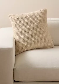 Woven Square Throw Pillow