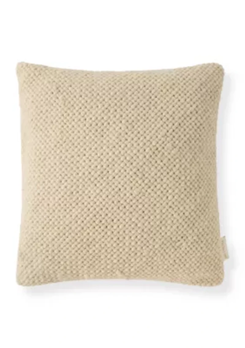 Woven Square Throw Pillow