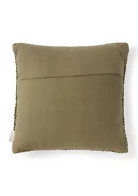 Woven Square Throw Pillow