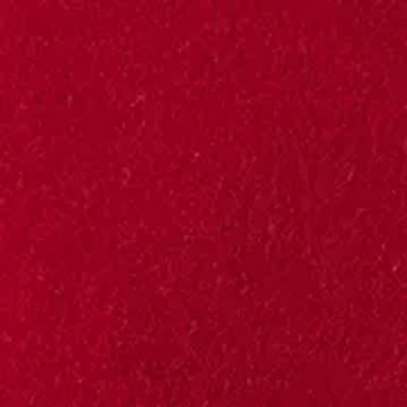 Faye Red Velvet Fringe Round Pillow