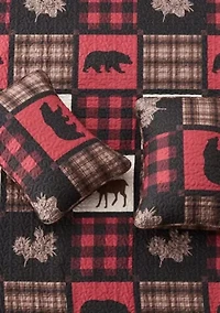 Lodge Inspired Patchwork Quilt Set