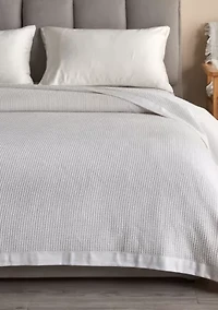 100% Cotton Waffle Weave Blanket