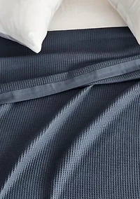 100% Cotton Waffle Weave Blanket