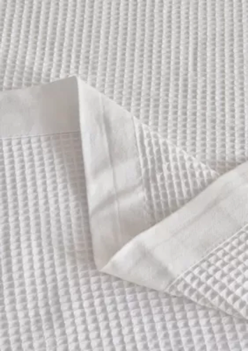 100% Cotton Waffle Weave Blanket