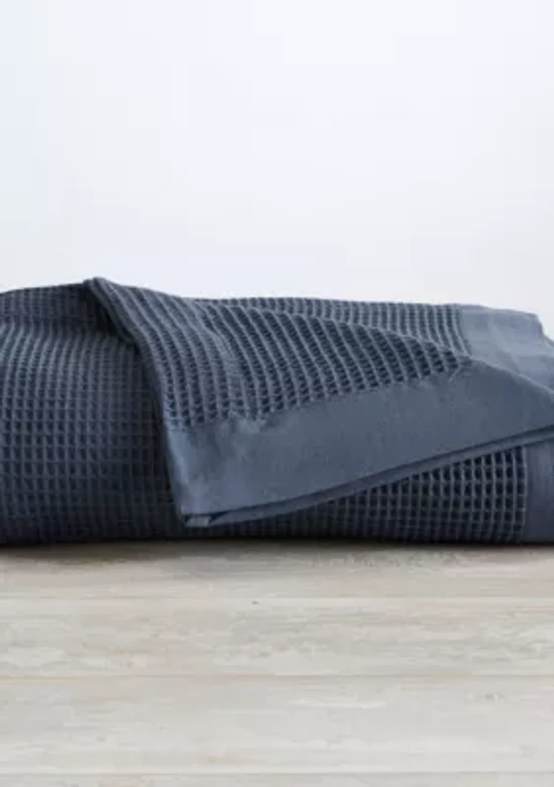 100% Cotton Waffle Weave Blanket
