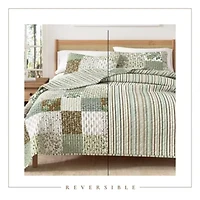 Floral Patchwork Quilt Set