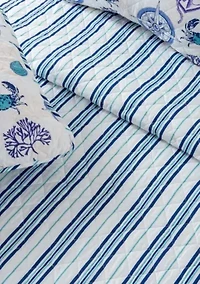 Nautical Motif Quilt Set