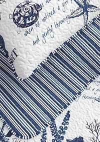 Nautical Themed Quilt Set