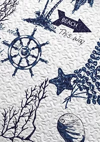 Nautical Themed Quilt Set