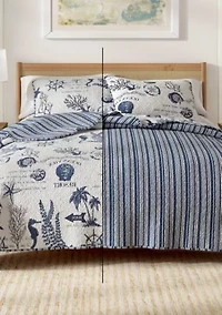 Nautical Themed Quilt Set
