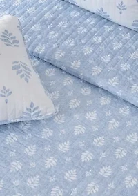 French Floral Quilt Set