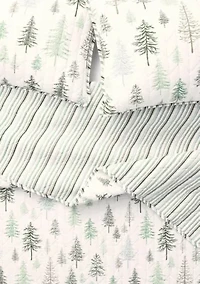 Forest Tree Lodge Quilt Set