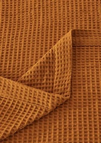 Patina Vie Maison 100% Cotton Waffle Weave Blanket