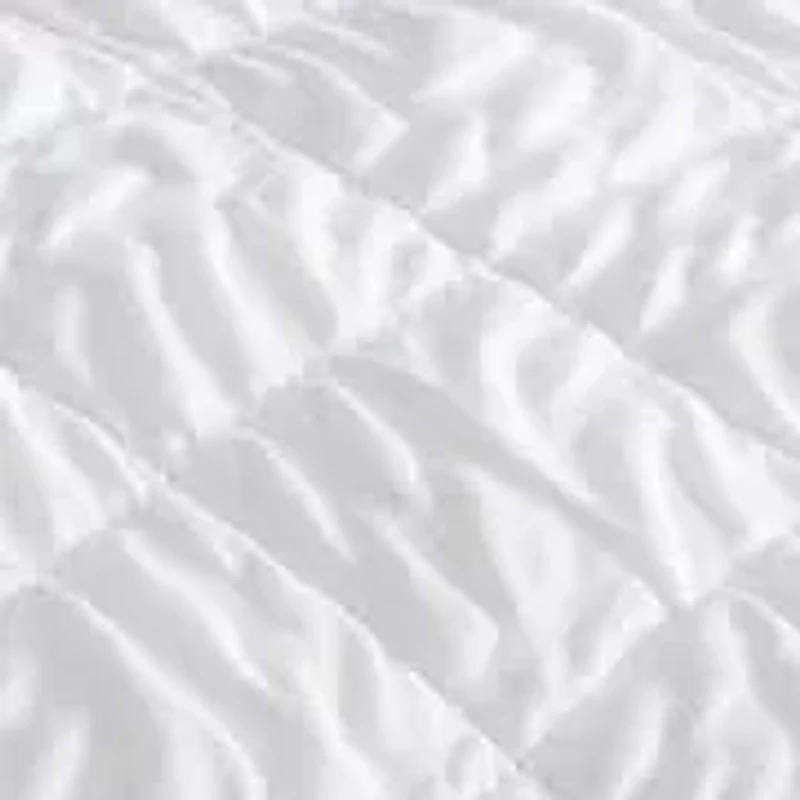 Diamond Textured Quilt Set With Shams