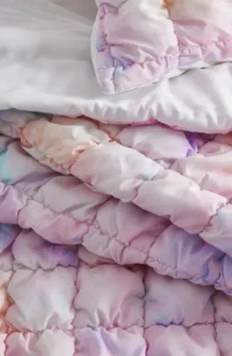 Marshmallow Puff Quilt Set With Shams