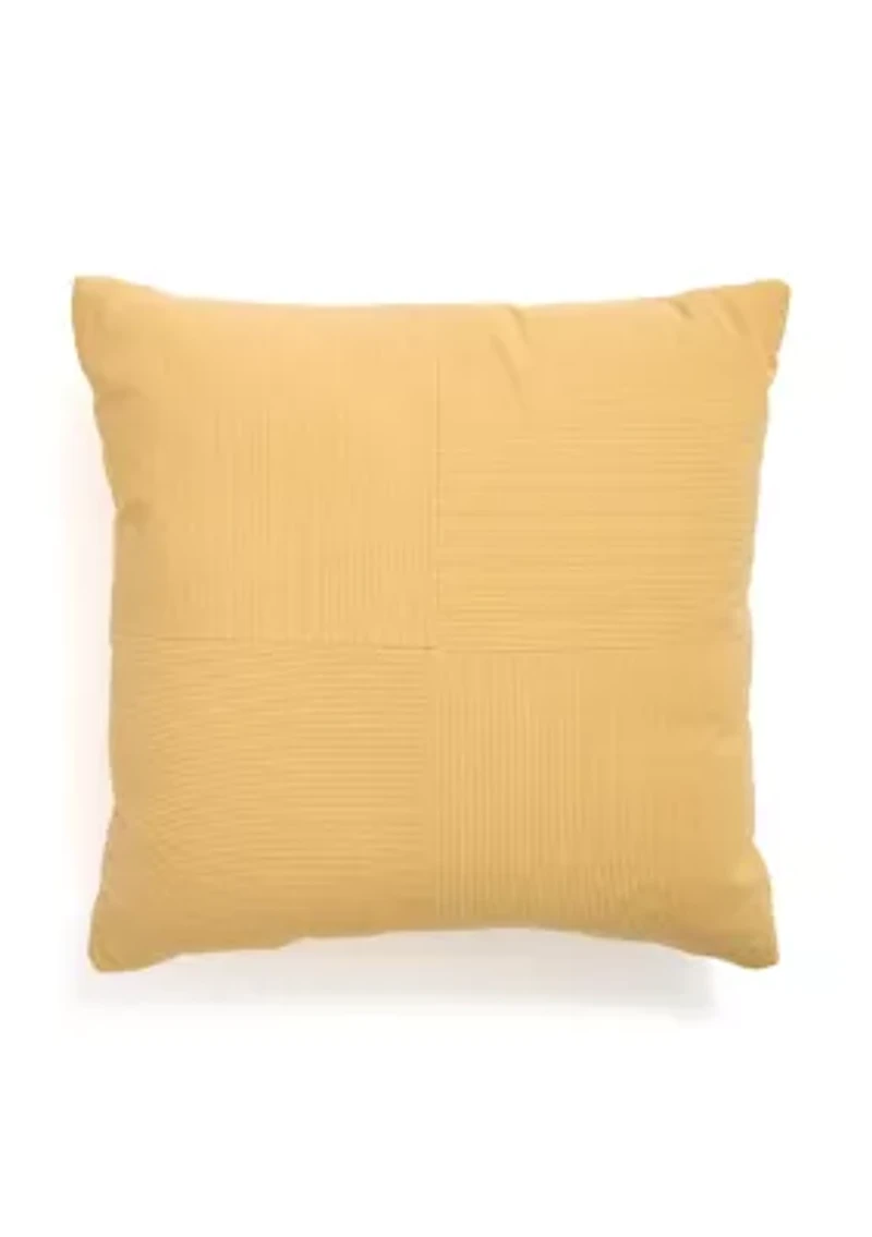Pieced Cord Pillow