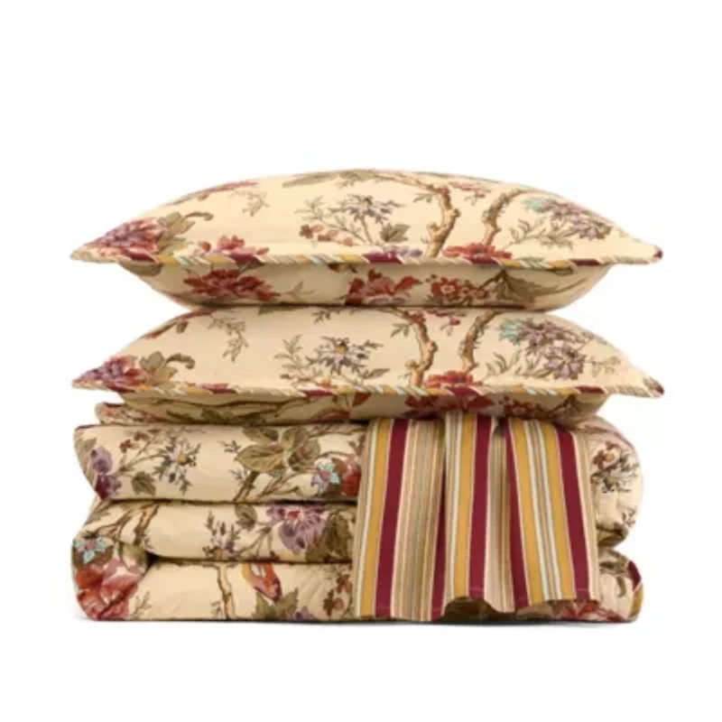 Charleston Chirp 100% Cotton Quilt Set