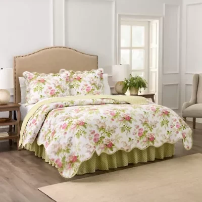 Emma’s Garden 100% Cotton Quilt Set