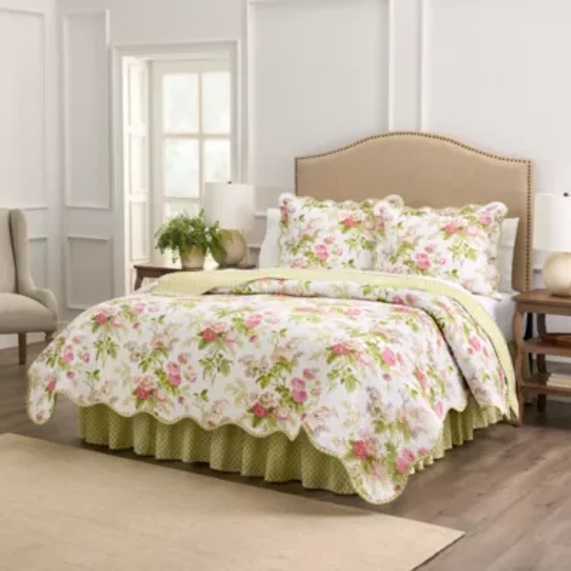Emma’s Garden 100% Cotton Quilt Set