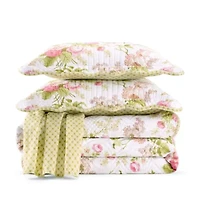 Emma’s Garden 100% Cotton Quilt Set
