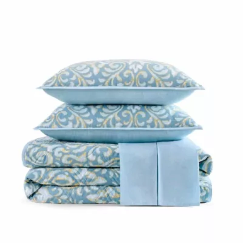 Kensington 100% Cotton Quilt Set