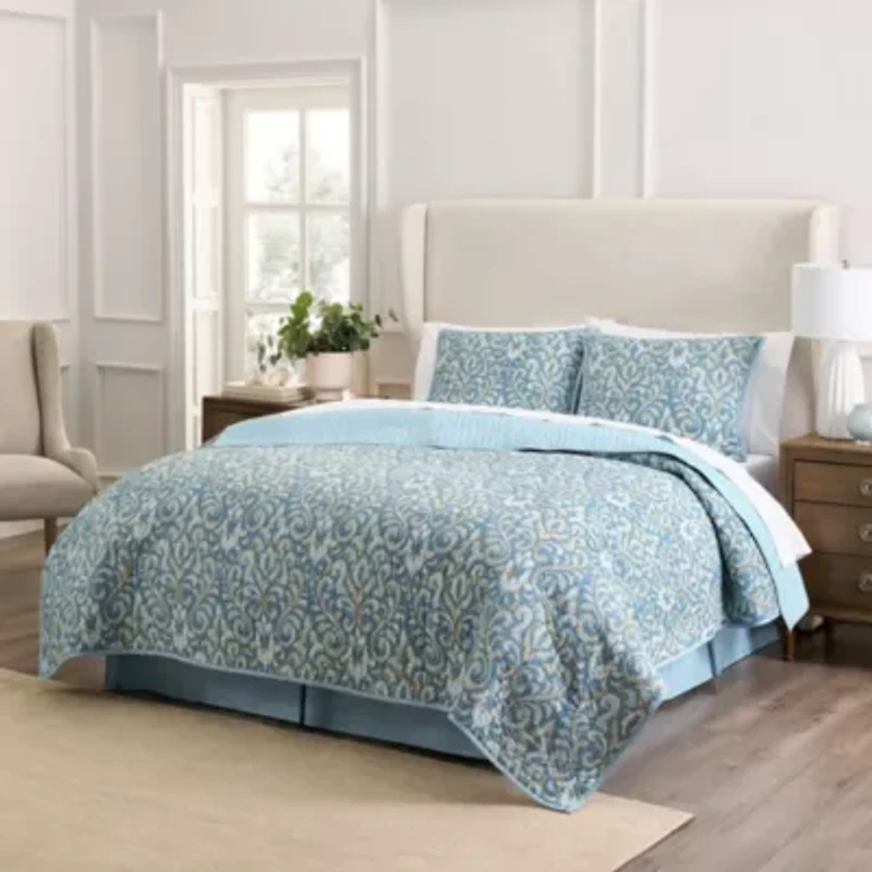 Kensington 100% Cotton Quilt Set