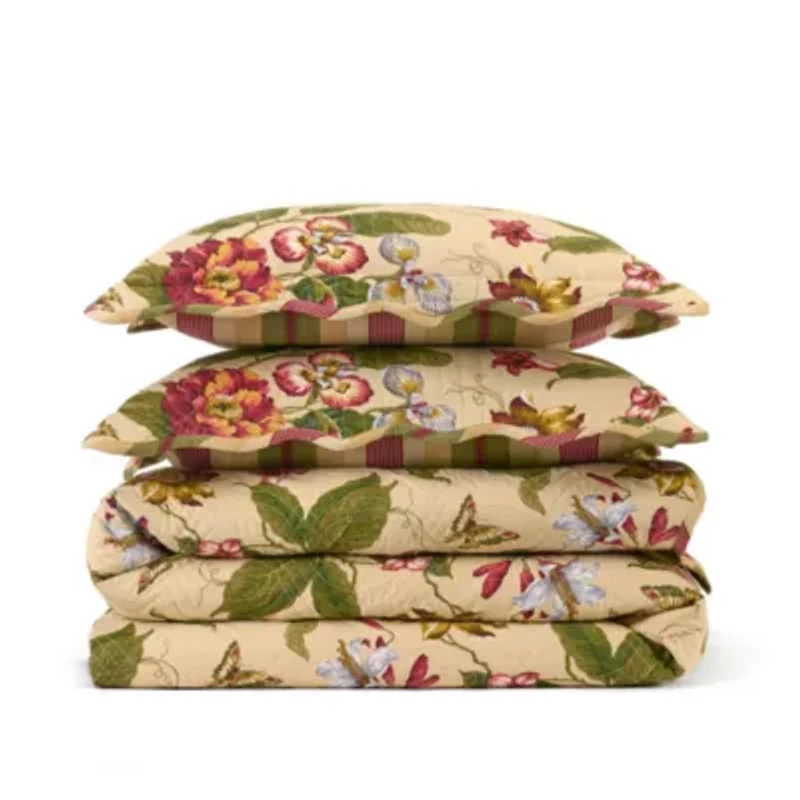 Laurel Spring 100% Cotton Quilt Set