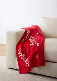 Merry Throw Blanket