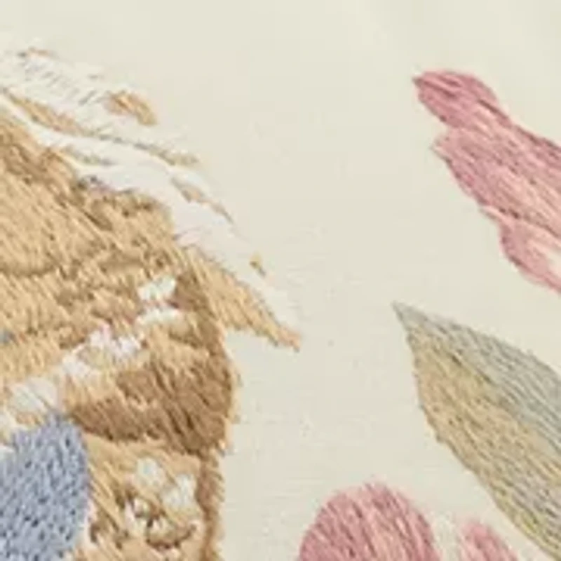 20th Anniversary Pheasant Embroidered Pillow