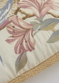 20th Anniversary Pheasant Embroidered Pillow