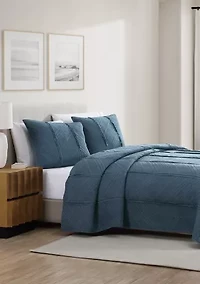 Raw Edge Textile Quilt