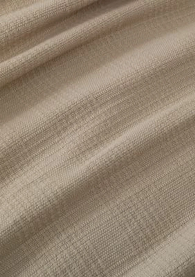 Woven Striped Cotton Blanket Coverlet
