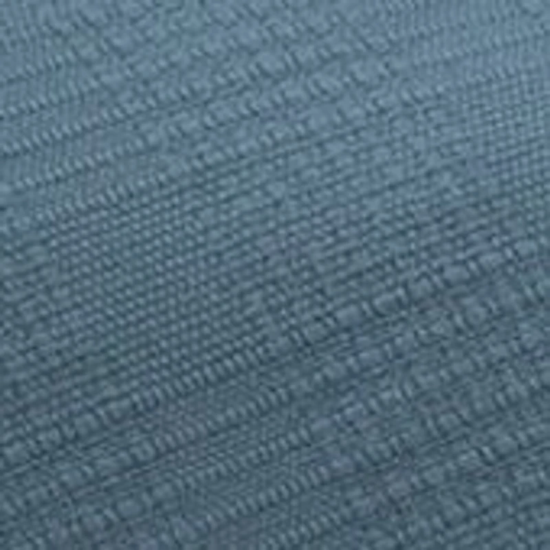 Woven Striped Cotton Blanket Coverlet